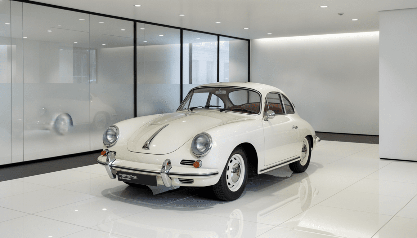 Porsche 356 de 1962 restaurado por el Taller Alfredo Mera, ganador del concurso de restauración 2017